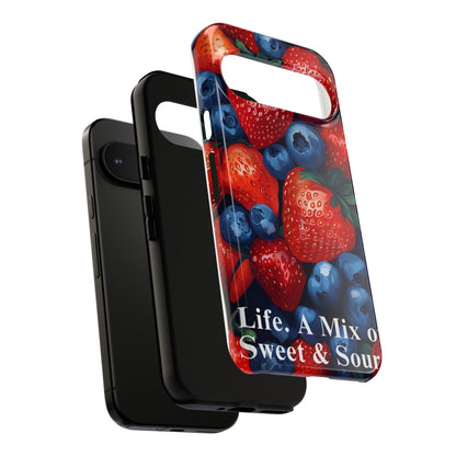"Life. A Mix of Sweet and Sour" Mobile Phone Case