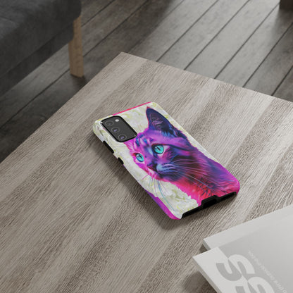 "Luminous Whiskers" Mobile Phone Case