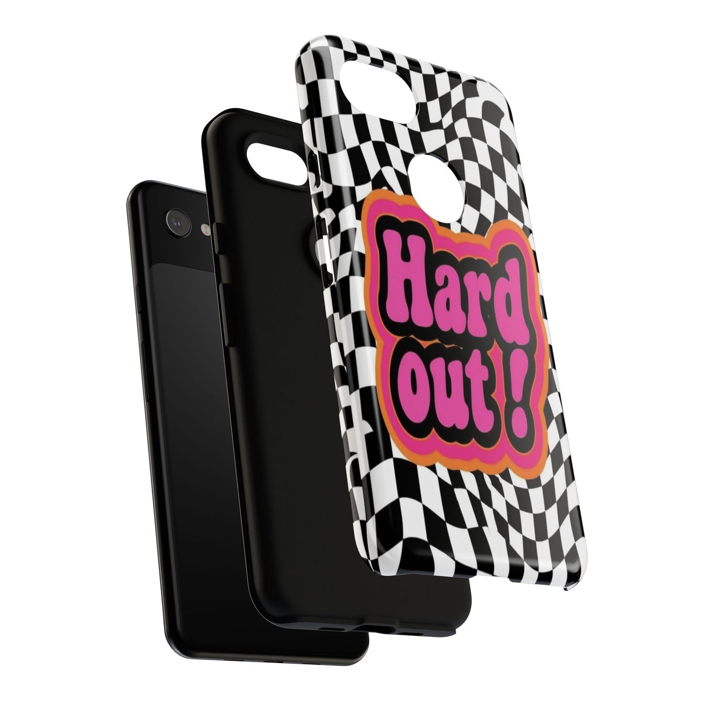 "Hard Out" Mobile Phone Case (pink)