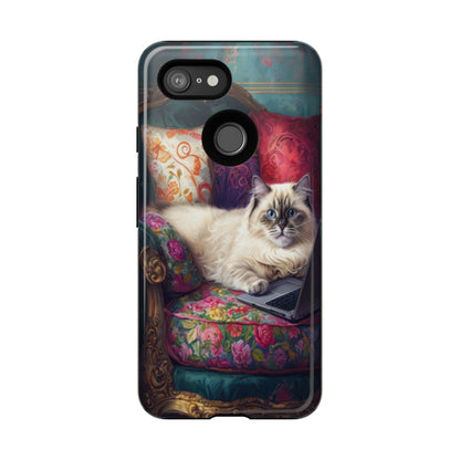 "Purr-sian Productivity" Mobile Phone Case