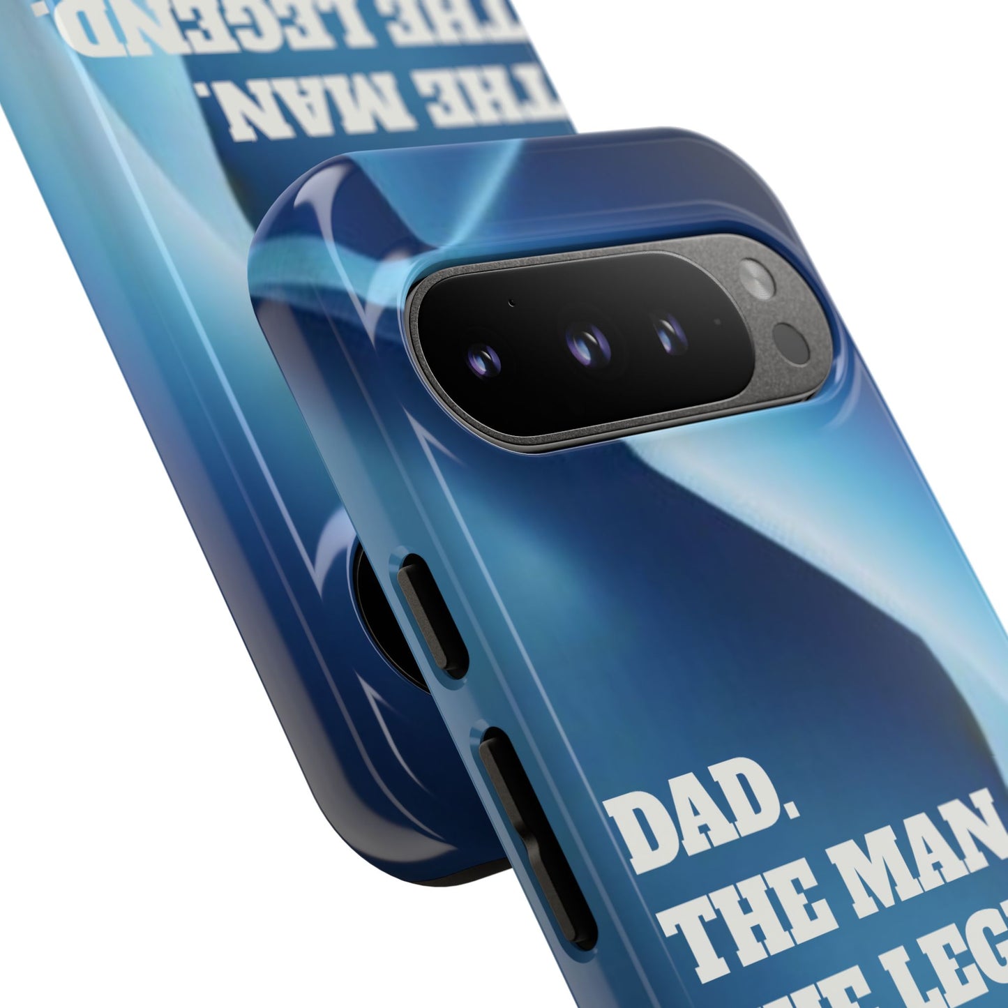 "Dad.  The Man.  The Legend" Mobile Phone Case (blue)