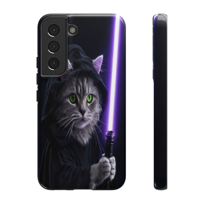 "Jedi Whisker" Mobile Phone Case (purple)