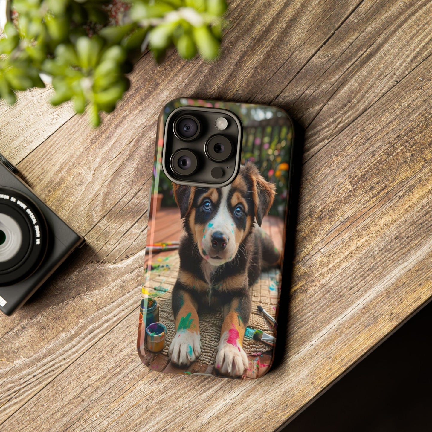 "Blue-Eyed Bandit" Mobile Phone Case