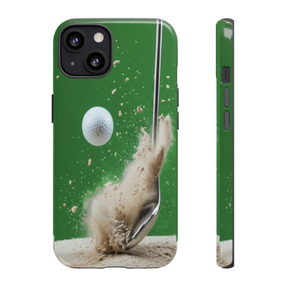 "Bunker Shot" Mobile Phone Case (light green)
