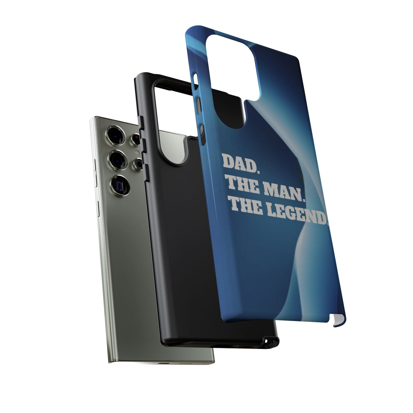 "Dad.  The Man.  The Legend" Mobile Phone Case (blue)