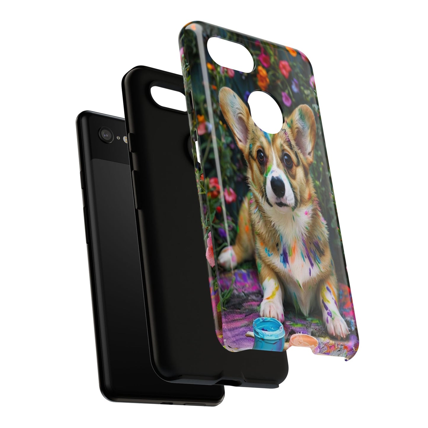 "Paint It Corgi" Mobile Phone Case