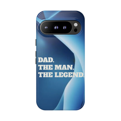 "Dad.  The Man.  The Legend" Mobile Phone Case (red)