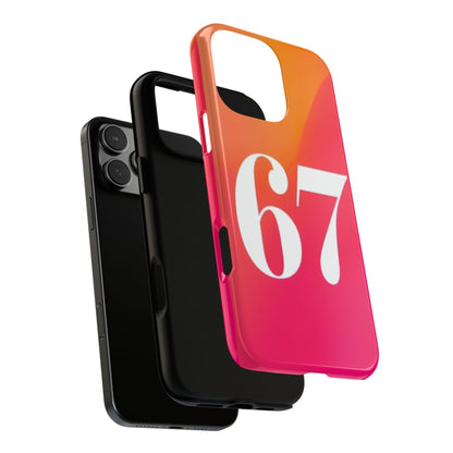 "67" Mobile Phone Case