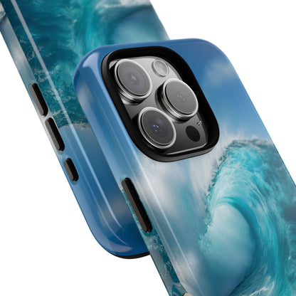 "Mount Maunganui" Mobile Phone Case (green)