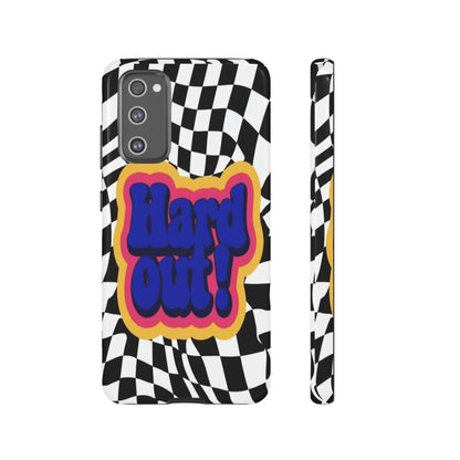 "Hard Out" Mobile Phone Case (blue)