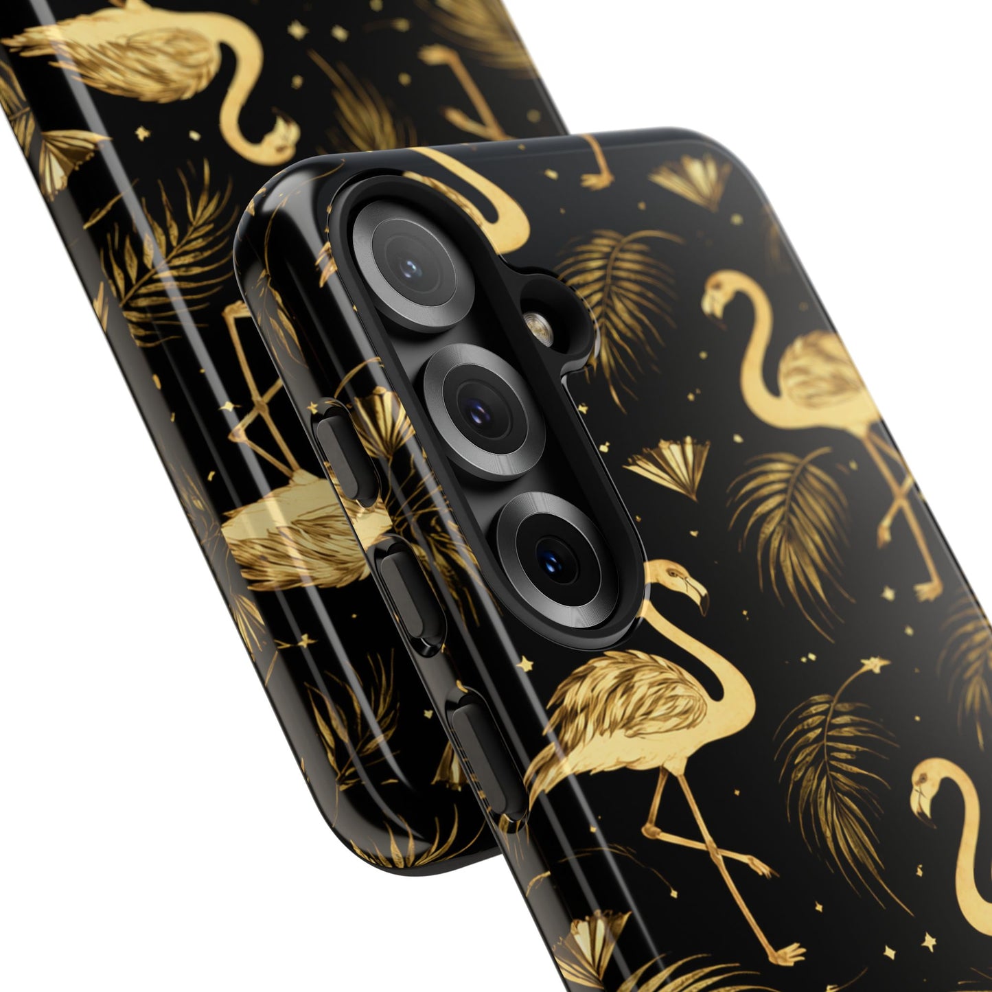 "Gold Flamingo" Mobile Phone Case