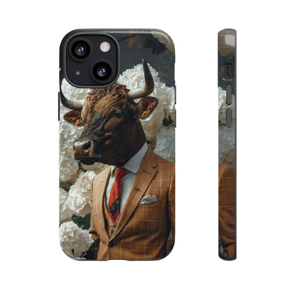 "The Genteel Bull" Mobile Phone Case