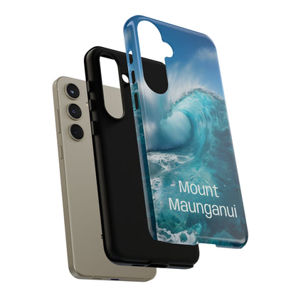 "Mount Maunganui" Mobile Phone Case (green)