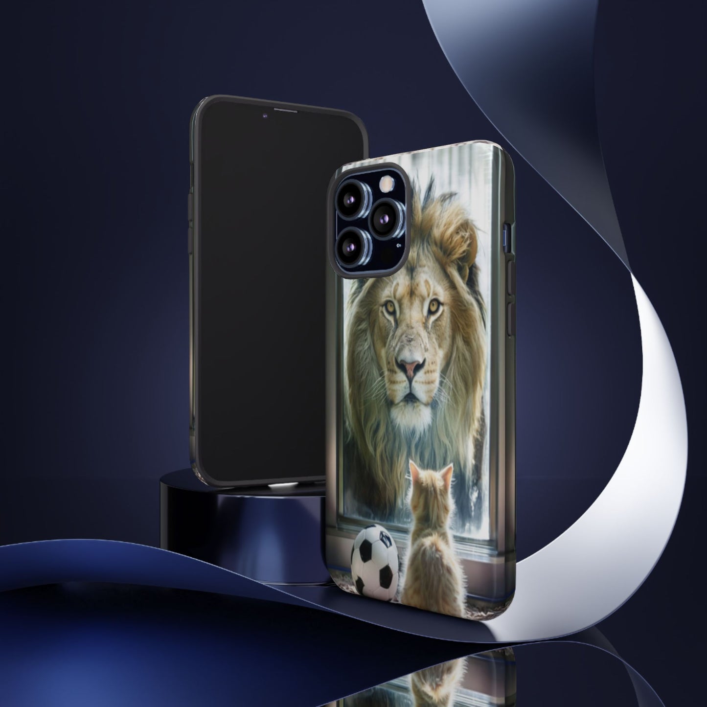"The Lion Within" Mobile Phone Case (soccer)