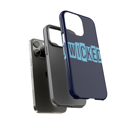 "Wicked" Mobile Phone Case (blue)