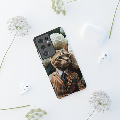 "The Feline Aristocrat" Mobile Phone Case