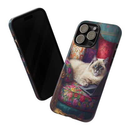 "Purr-sian Productivity" Mobile Phone Case