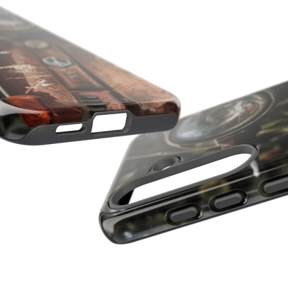 "Vespa. Old Soul, Full Tank" Mobile Phone Case