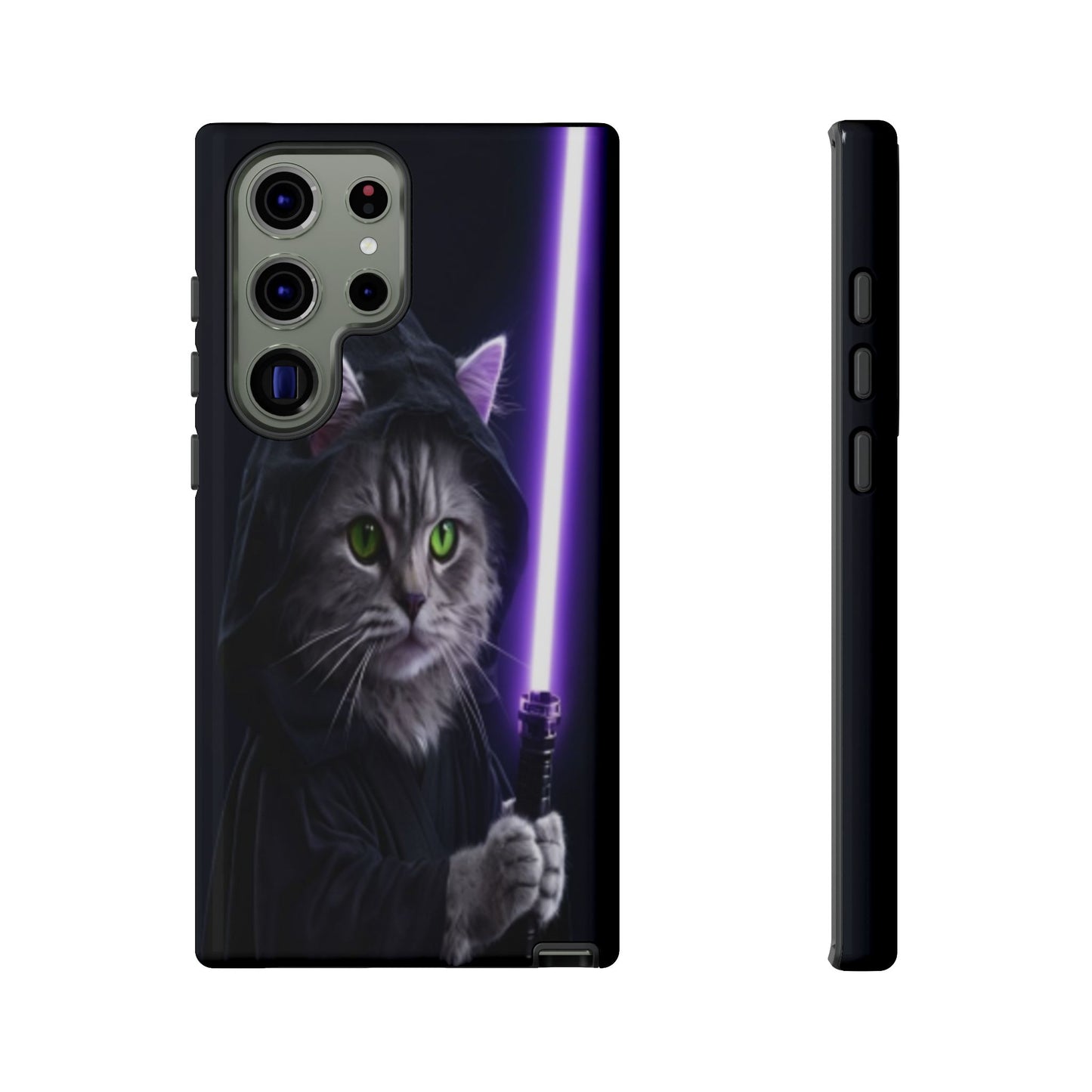 "Jedi Whisker" Mobile Phone Case (purple)
