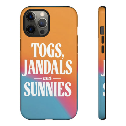 "Togs, Jandals and Sunnies" Mobile Phone Case