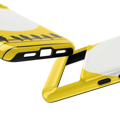 "The Feathered Assembly - Yellow" Mobile Phone Case