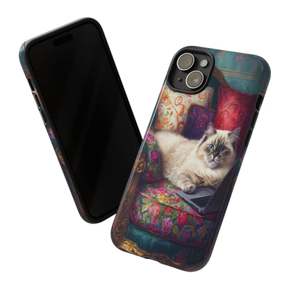 "Purr-sian Productivity" Mobile Phone Case