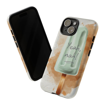 "Yeah, nah! Iceblock" Mobile Phone Case