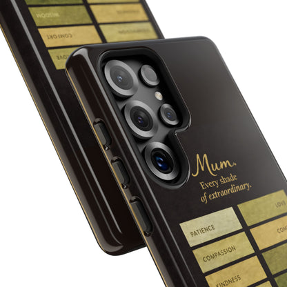 "Every Shade of Extraordinary" Mobile Phone Case (green)