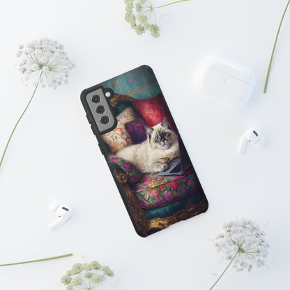 "Purr-sian Productivity" Mobile Phone Case
