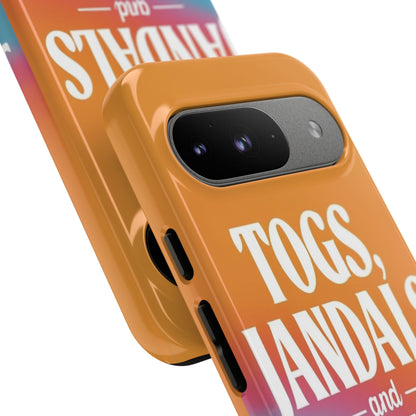 "Togs, Jandals and Sunnies" Mobile Phone Case
