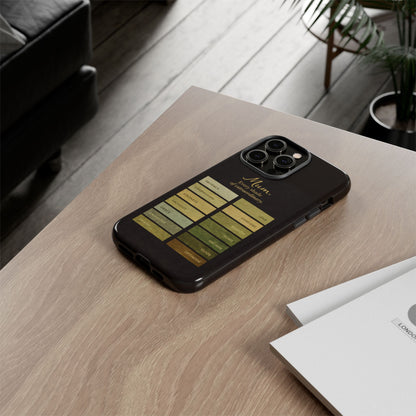 "Every Shade of Extraordinary" Mobile Phone Case (green)