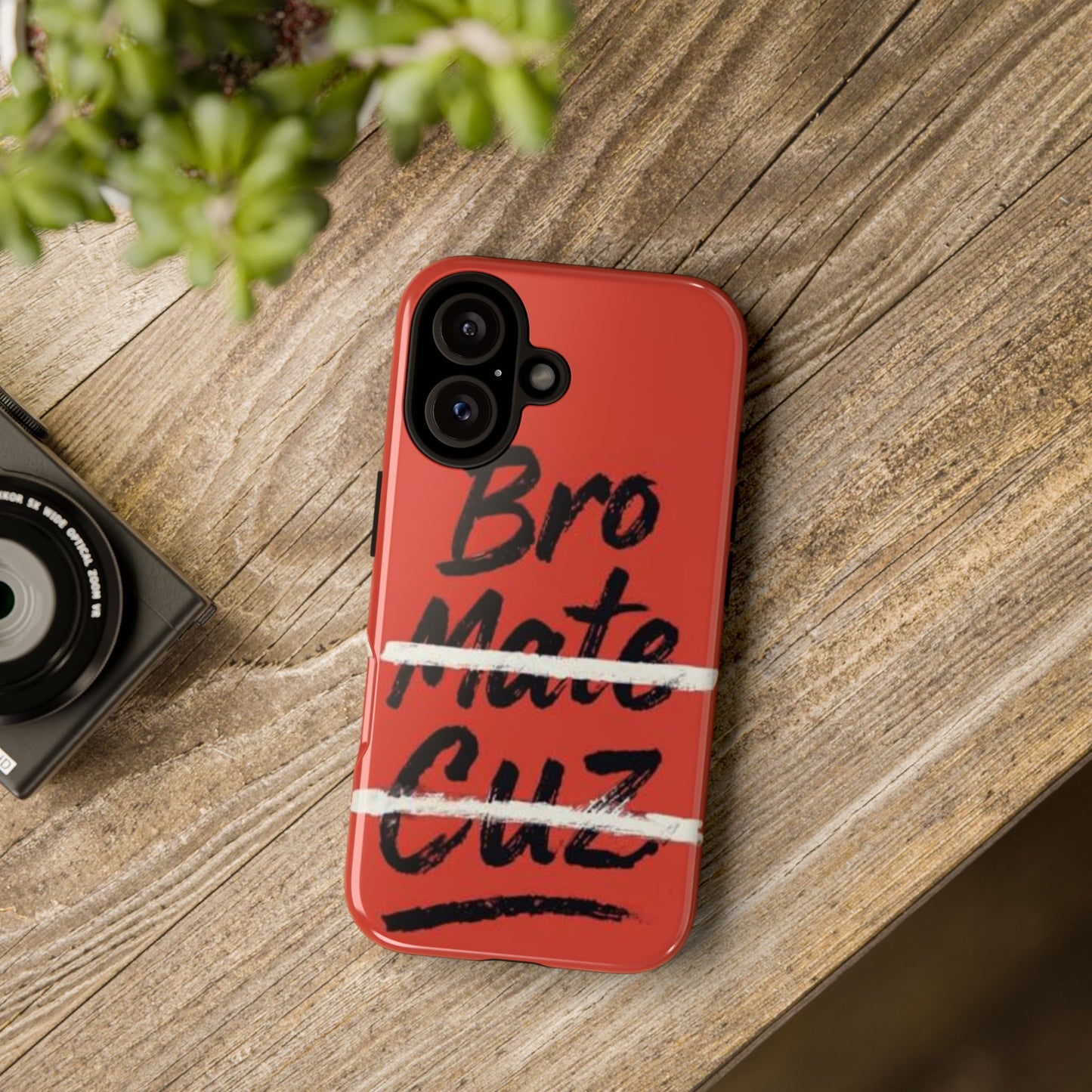 "Bro. Mate. Cuz." Mobile Phone Case