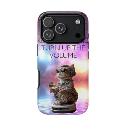 "Keep calm and turn up the Volume" Mobile Phone Case (mix)