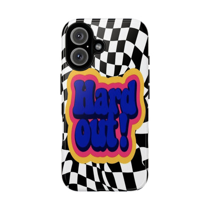 "Hard Out" Mobile Phone Case (blue)