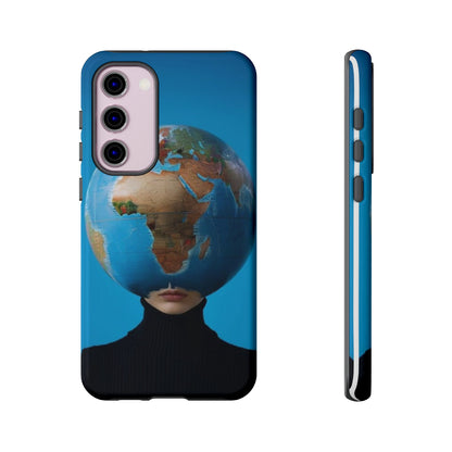 "She Who Carries the World" Mobile Phone Case