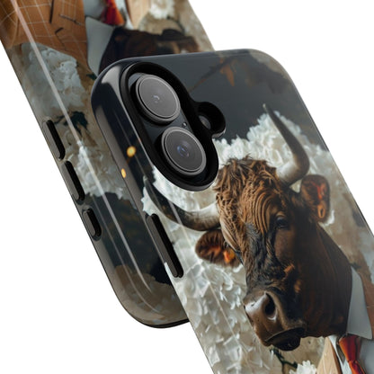 "The Genteel Bull" Mobile Phone Case