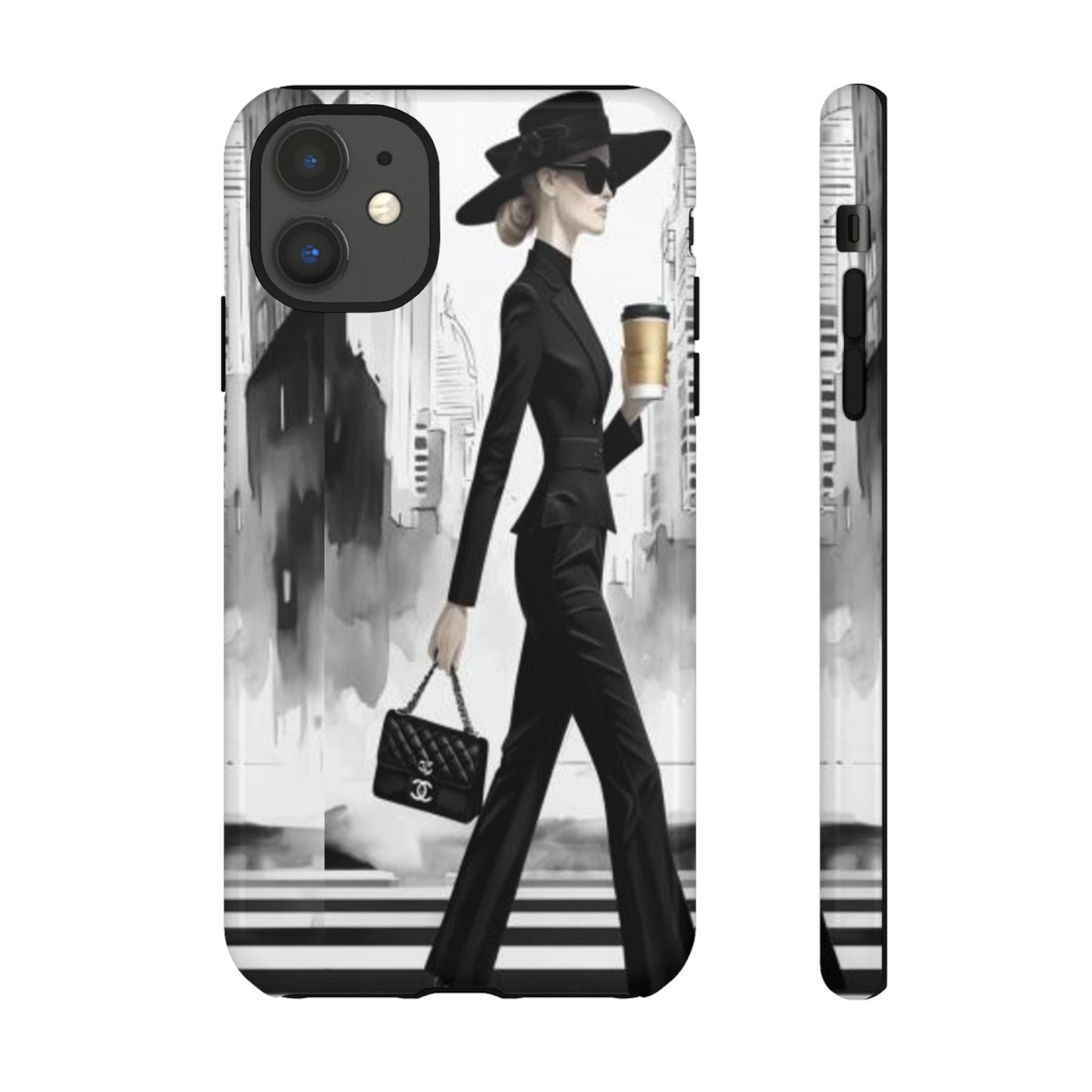 "Chic City Stroll" Mobile Phone Case
