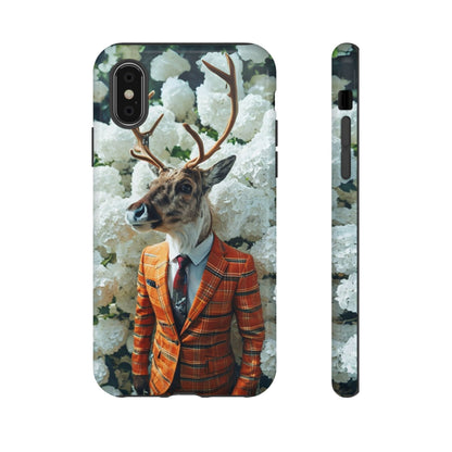 "The Stag" Mobile Phone Case (orange)