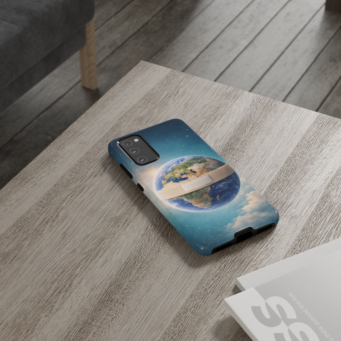 Earth Band Tough Case — Protective Planet Phone Case with Global Design