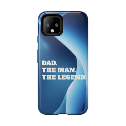 "Dad.  The Man.  The Legend" Mobile Phone Case (red)