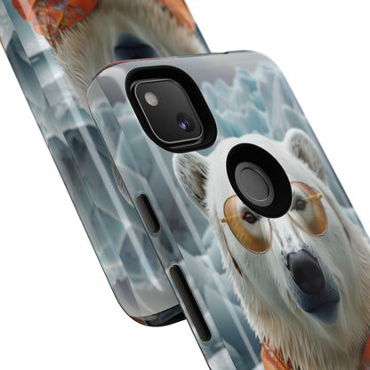 "Urban Zen Polar Bear" Mobile Phone Case