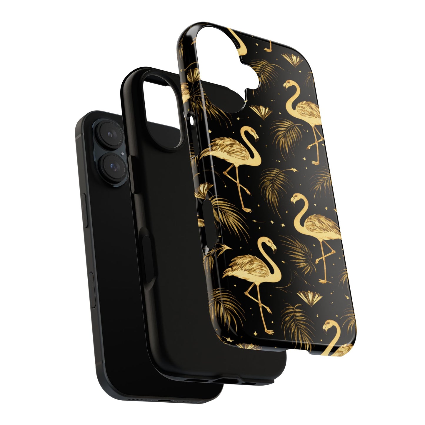"Gold Flamingo" Mobile Phone Case