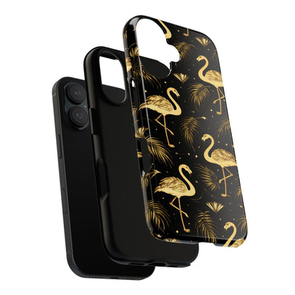 "Gold Flamingo" Mobile Phone Case