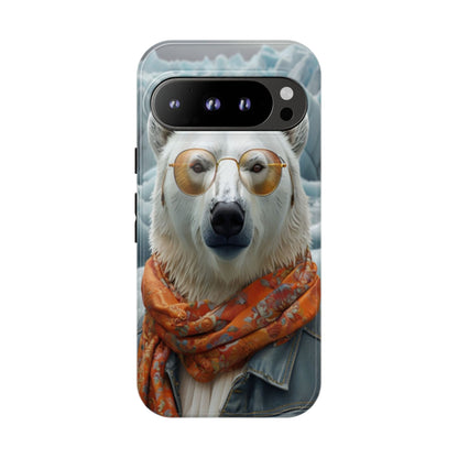 "Urban Zen Polar Bear" Mobile Phone Case