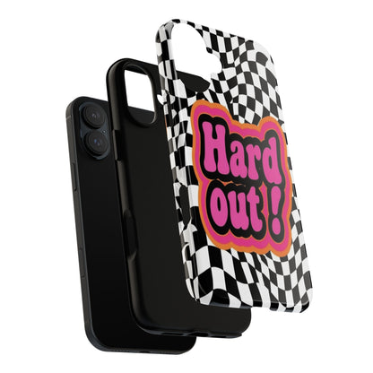 "Hard Out" Mobile Phone Case (pink)