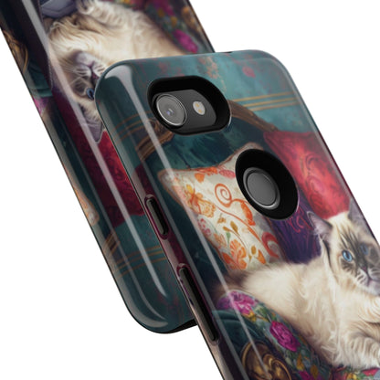 "Purr-sian Productivity" Mobile Phone Case