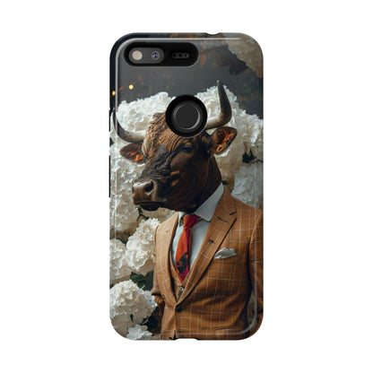 "The Genteel Bull" Mobile Phone Case
