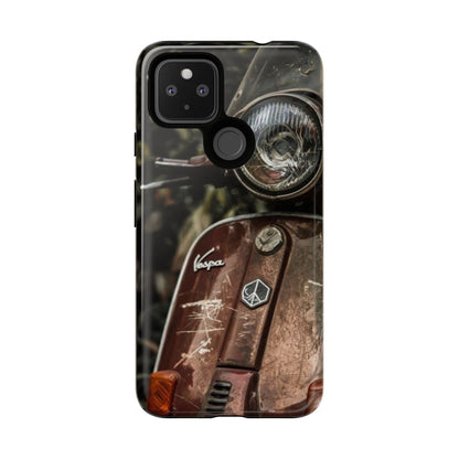 "Vespa. Old Soul, Full Tank" Mobile Phone Case