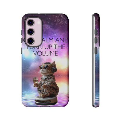 "Keep calm and turn up the Volume" Mobile Phone Case (mix)