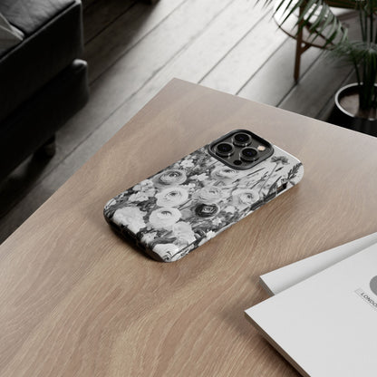 "Monochrome Muse" Mobile Phone Case